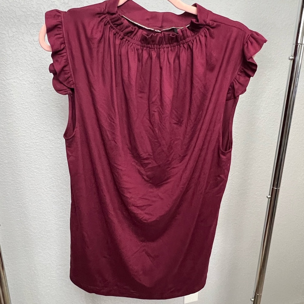 Maroon blouse